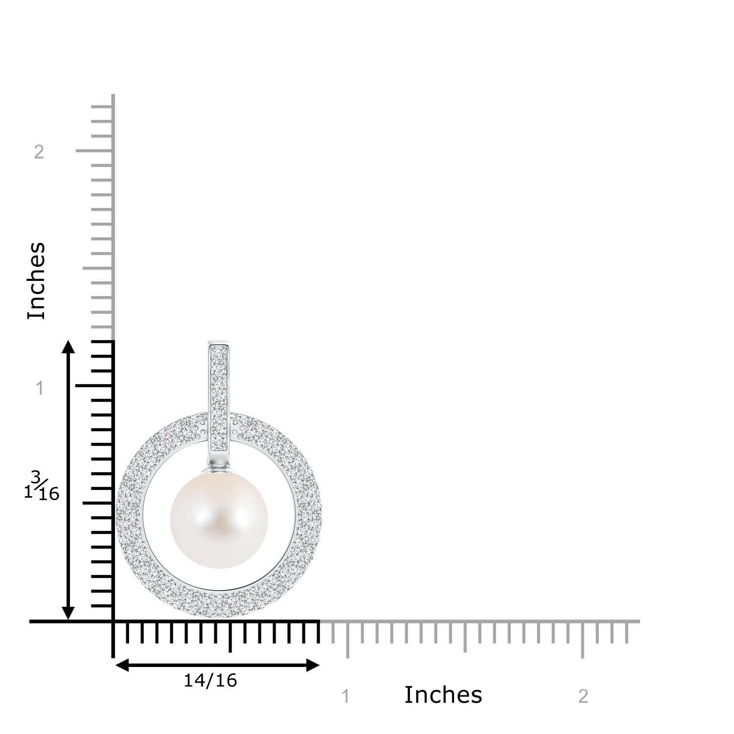 AAA / 8.16 CT / 14 KT White Gold