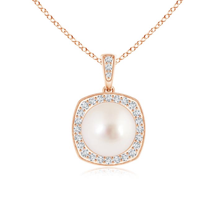 AAAA - South Sea Cultured Pearl / 5.52 CT / 14 KT Rose Gold