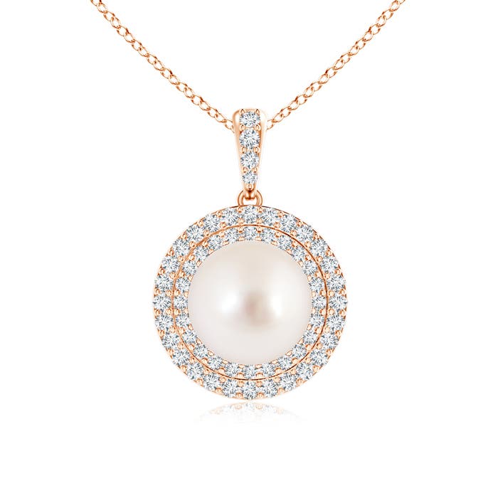 AAAA - South Sea Cultured Pearl / 5.77 CT / 14 KT Rose Gold