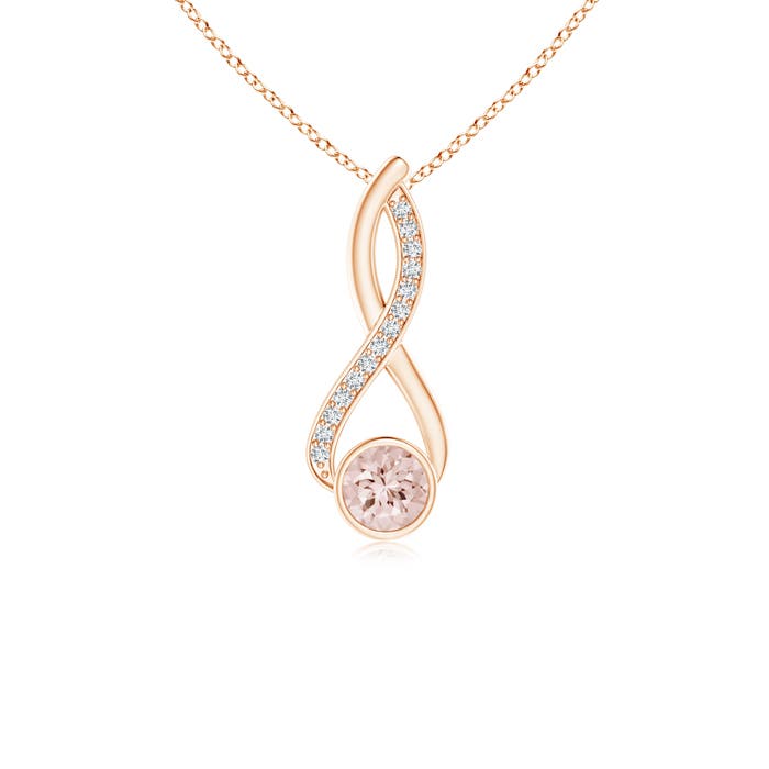 AA - Morganite / 0.49 CT / 14 KT Rose Gold