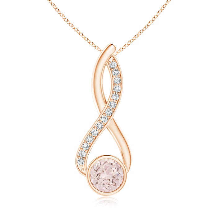 A - Morganite / 1.27 CT / 14 KT Rose Gold