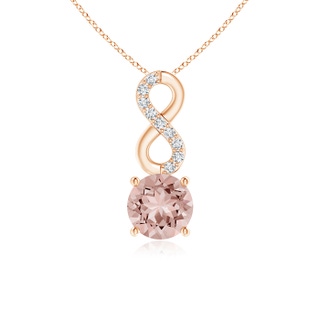 Round AAAA Morganite