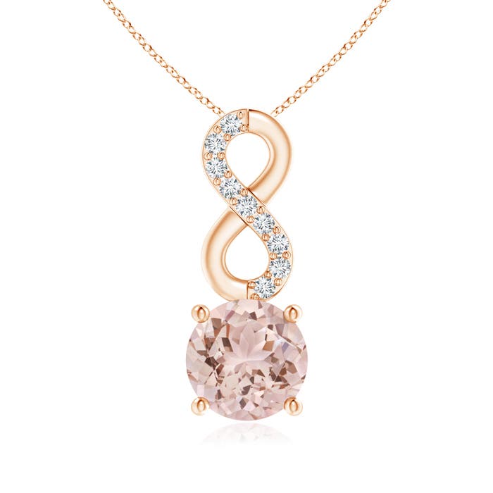 AAA - Morganite / 0.75 CT / 14 KT Rose Gold