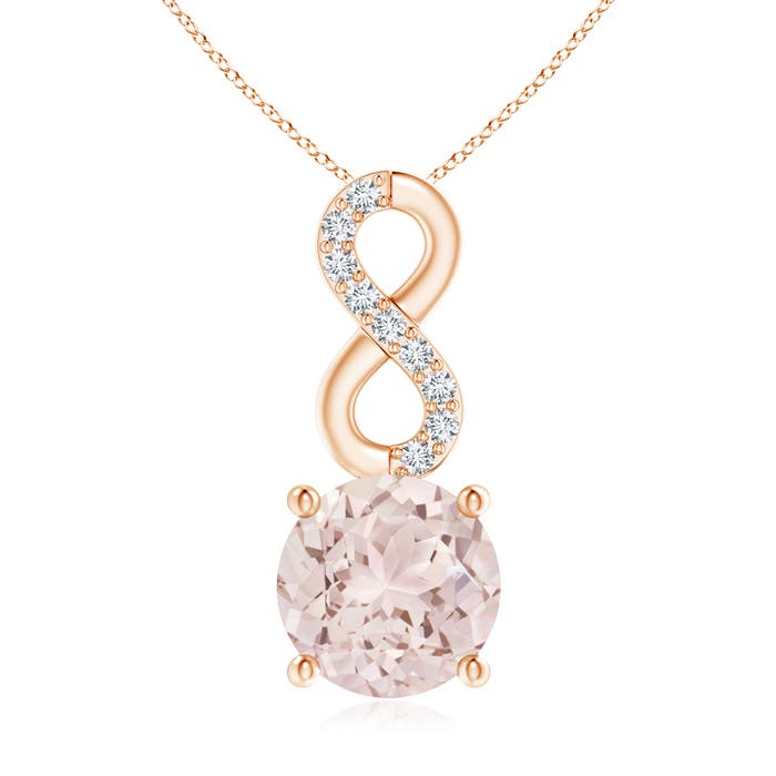 A - Morganite / 1.15 CT / 14 KT Rose Gold