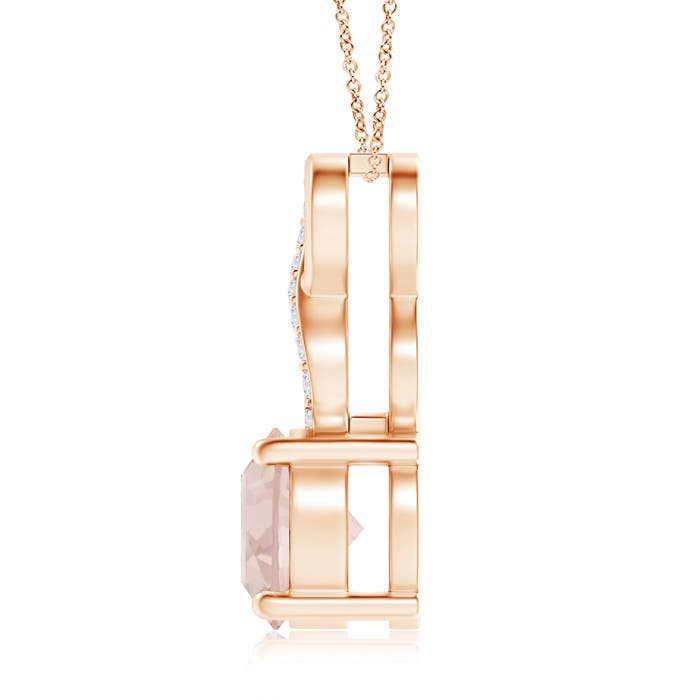 AA - Morganite / 1.15 CT / 14 KT Rose Gold