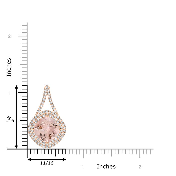 AA - Morganite / 4.32 CT / 14 KT Rose Gold