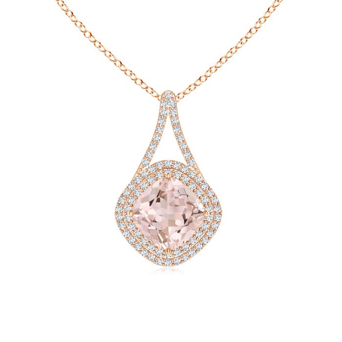 A - Morganite / 2.19 CT / 14 KT Rose Gold