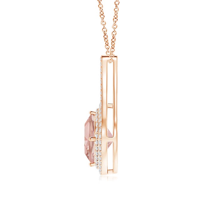 AAA - Morganite / 3.16 CT / 14 KT Rose Gold