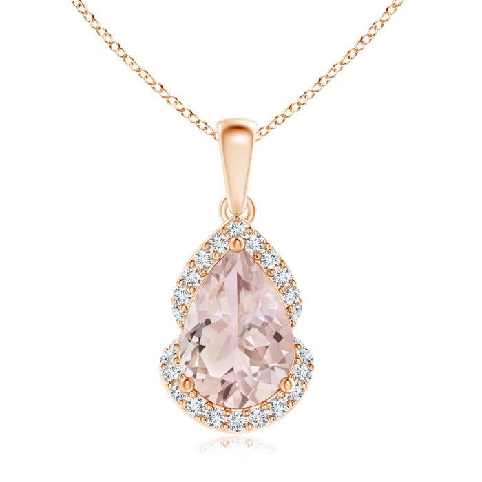 A - Morganite / 1.81 CT / 14 KT Rose Gold