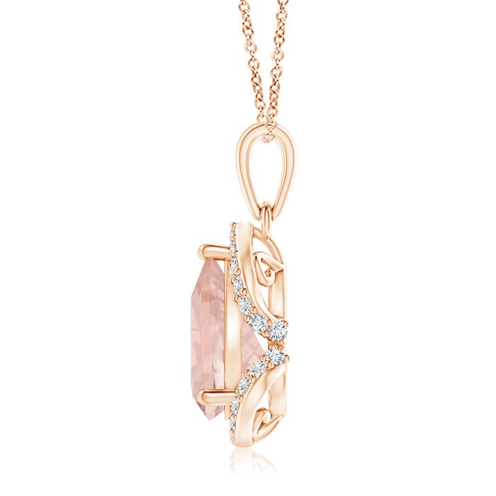 AA - Morganite / 1.81 CT / 14 KT Rose Gold