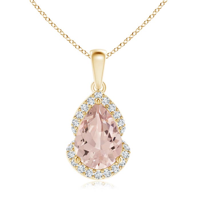 AA - Morganite / 1.81 CT / 14 KT Yellow Gold