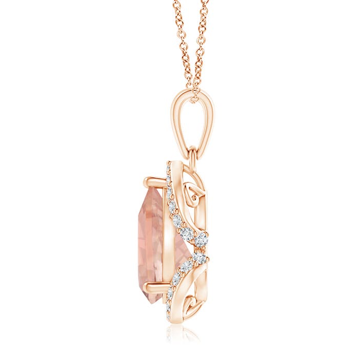 AAA - Morganite / 1.81 CT / 14 KT Rose Gold