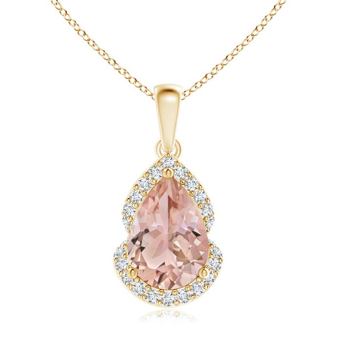 AAA - Morganite / 1.81 CT / 14 KT Yellow Gold