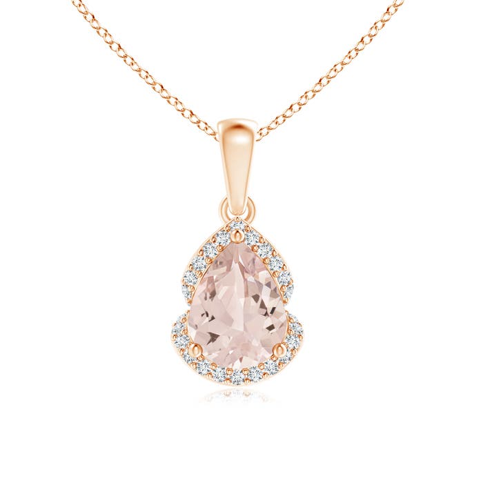 AA - Morganite / 1.08 CT / 14 KT Rose Gold