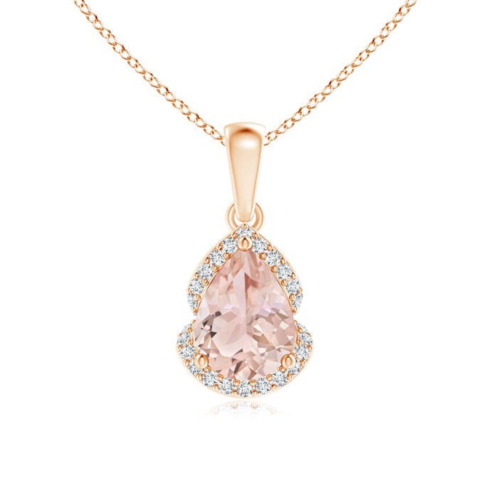 AAA - Morganite / 1.08 CT / 14 KT Rose Gold