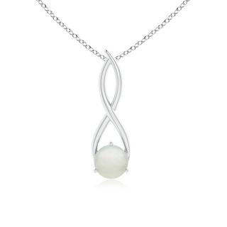 Round AA Moonstone