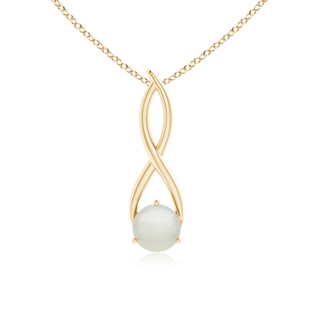 Round AA Moonstone