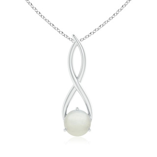 Round AA Moonstone