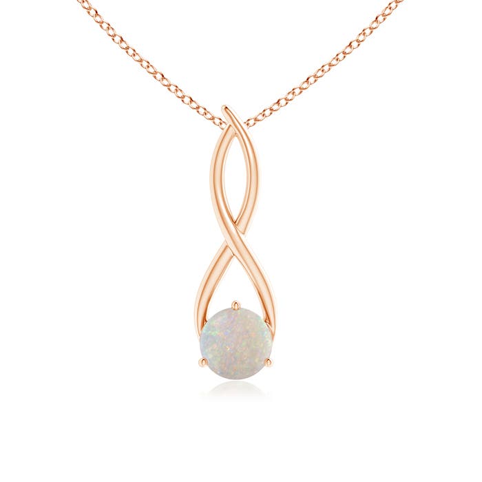 AA - Opal / 0.75 CT / 14 KT Rose Gold