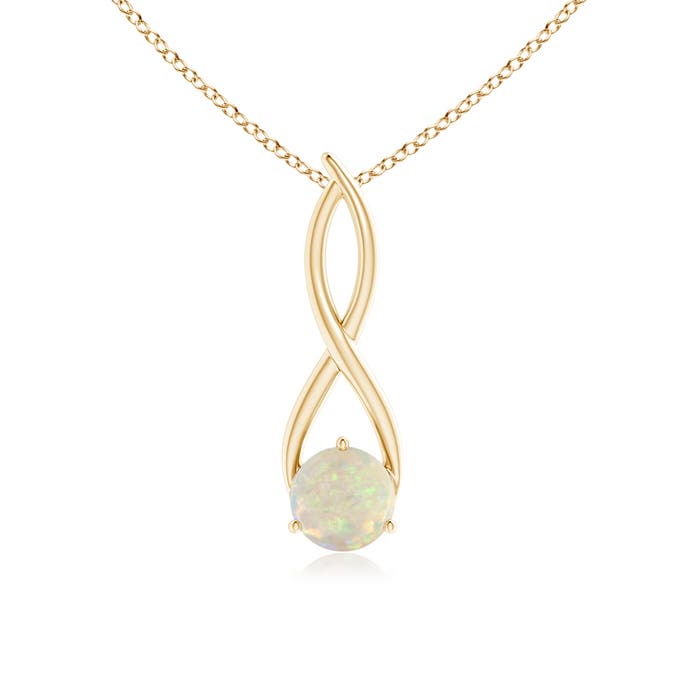 AAA - Opal / 0.75 CT / 14 KT Yellow Gold