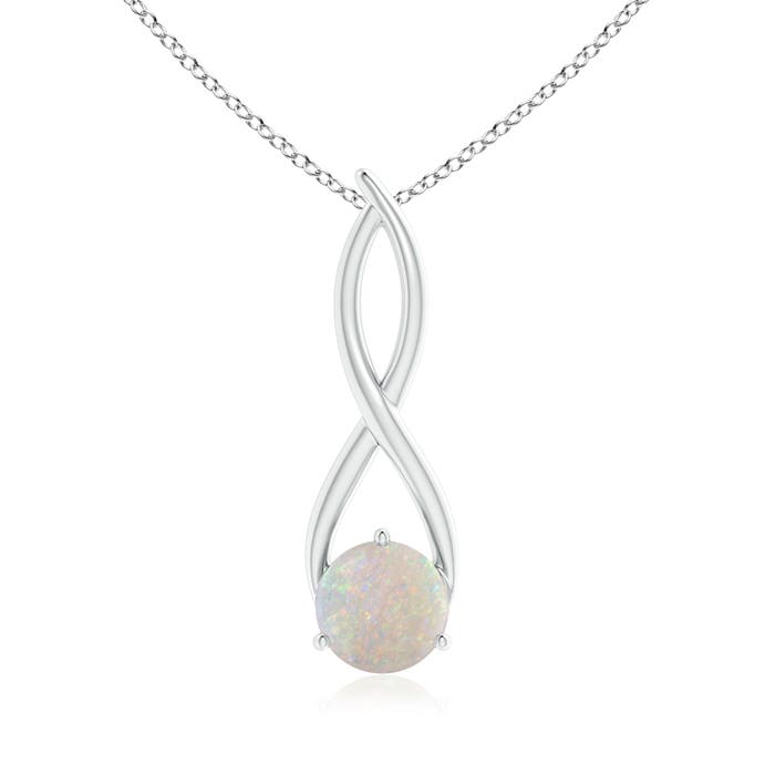 AA - Opal / 1.15 CT / 14 KT White Gold