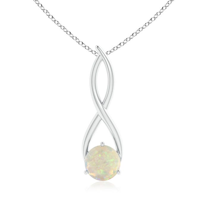 AAA - Opal / 1.15 CT / 14 KT White Gold