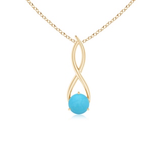 Round AA Turquoise