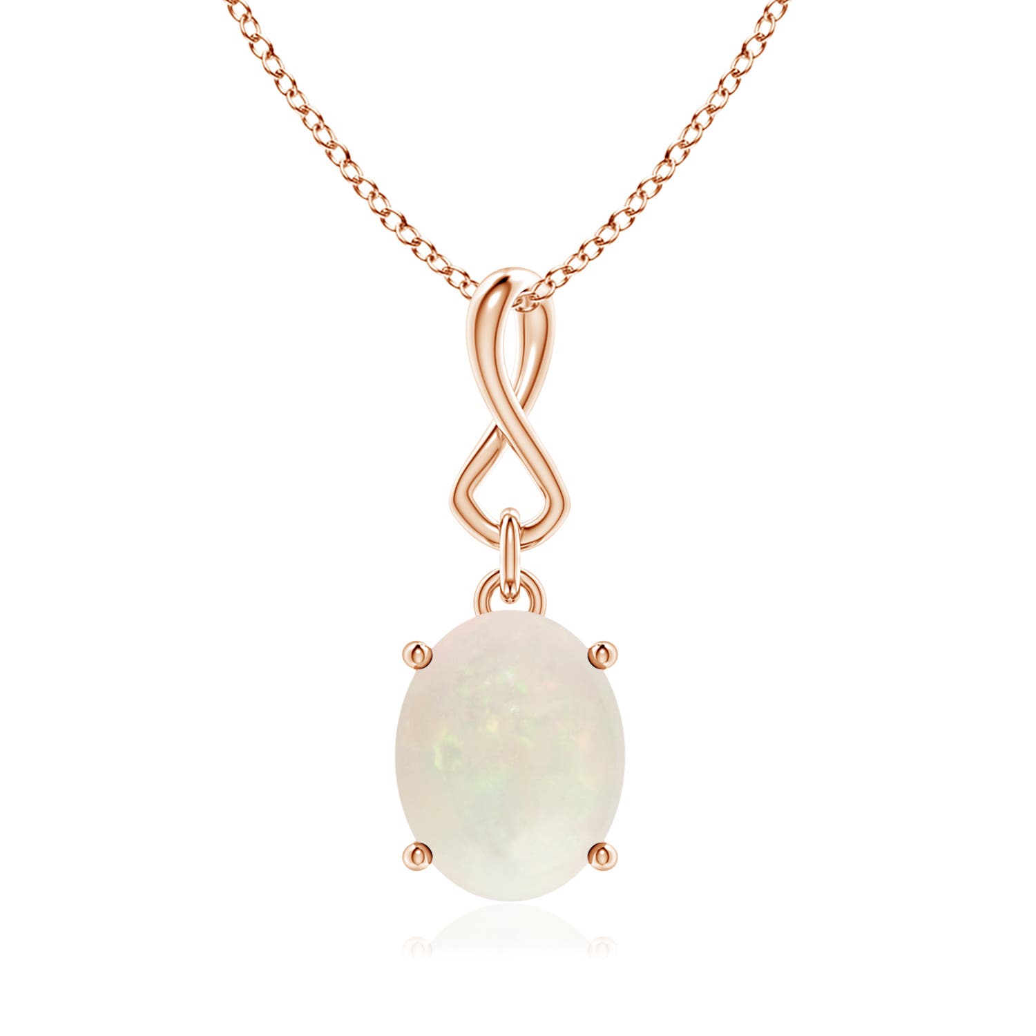 A - Opal / 1.45 CT / 14 KT Rose Gold