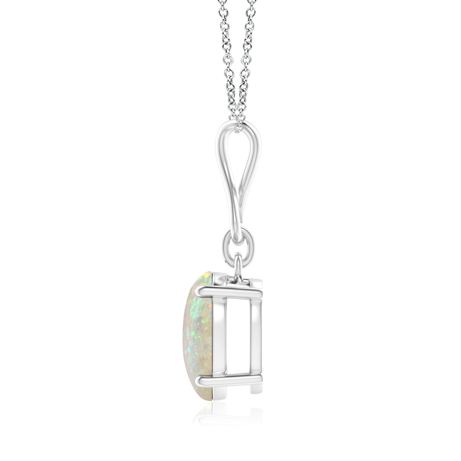 AAA - Opal / 1.45 CT / 14 KT White Gold