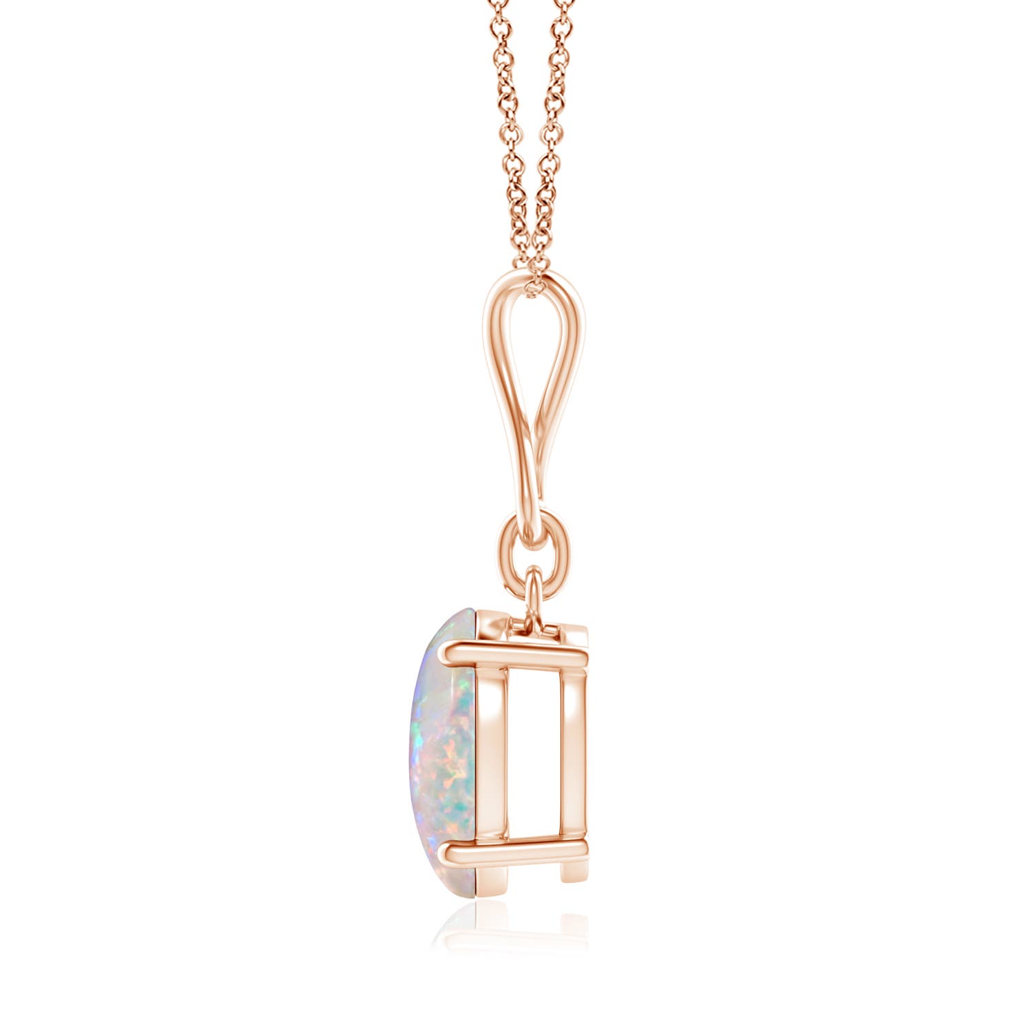 AAAA - Opal / 1.45 CT / 14 KT Rose Gold