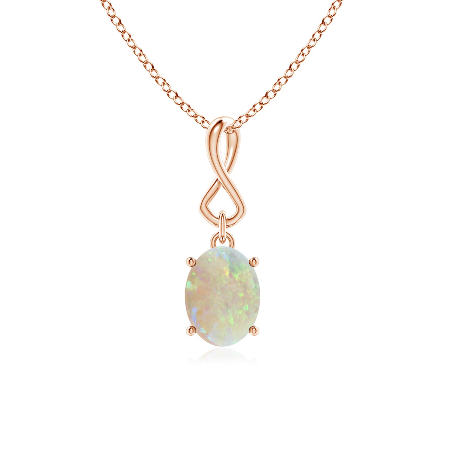 AAA - Opal / 0.8 CT / 14 KT Rose Gold