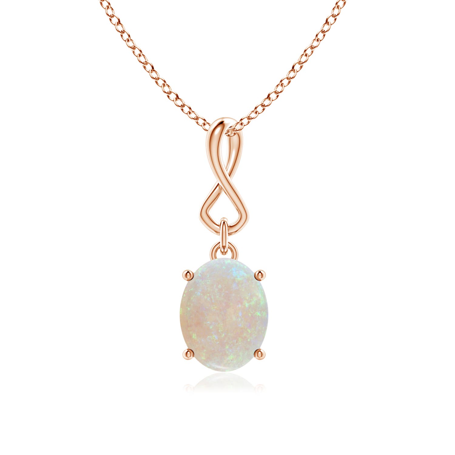 AA - Opal / 1.1 CT / 14 KT Rose Gold