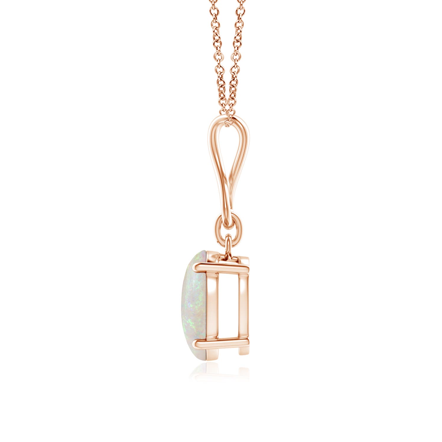 AA - Opal / 1.1 CT / 14 KT Rose Gold