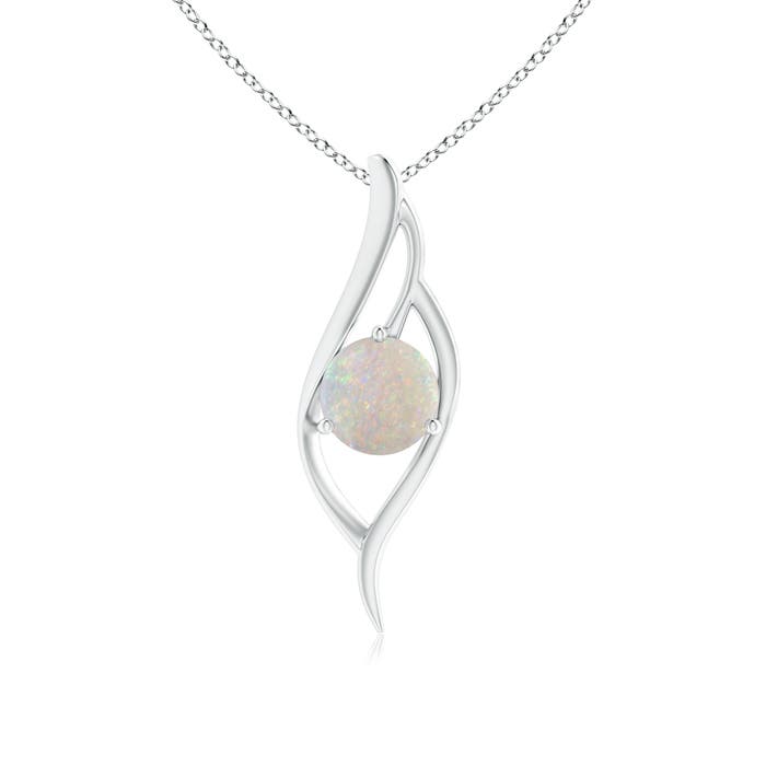 AA - Opal / 1.15 CT / 14 KT White Gold