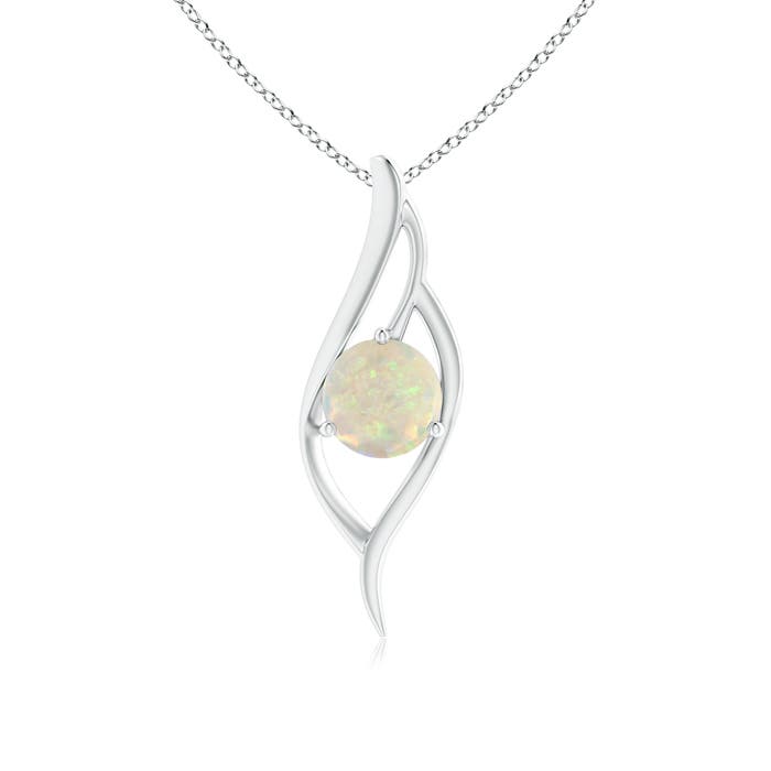 AAA - Opal / 1.15 CT / 14 KT White Gold