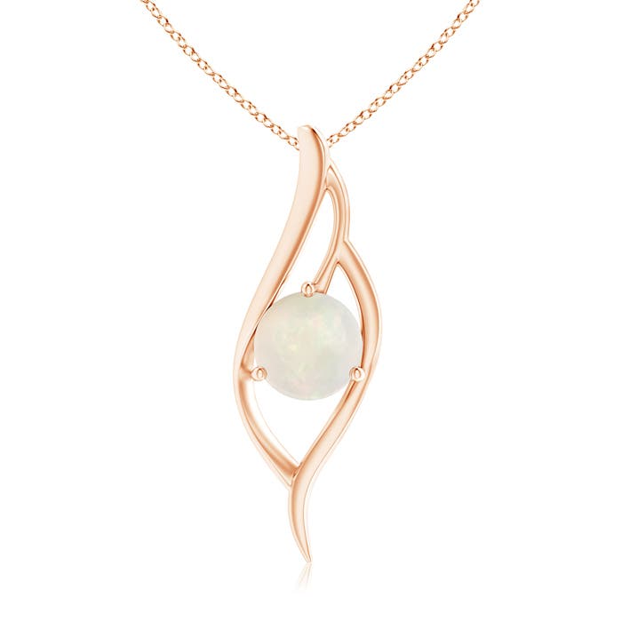 A - Opal / 1.5 CT / 14 KT Rose Gold