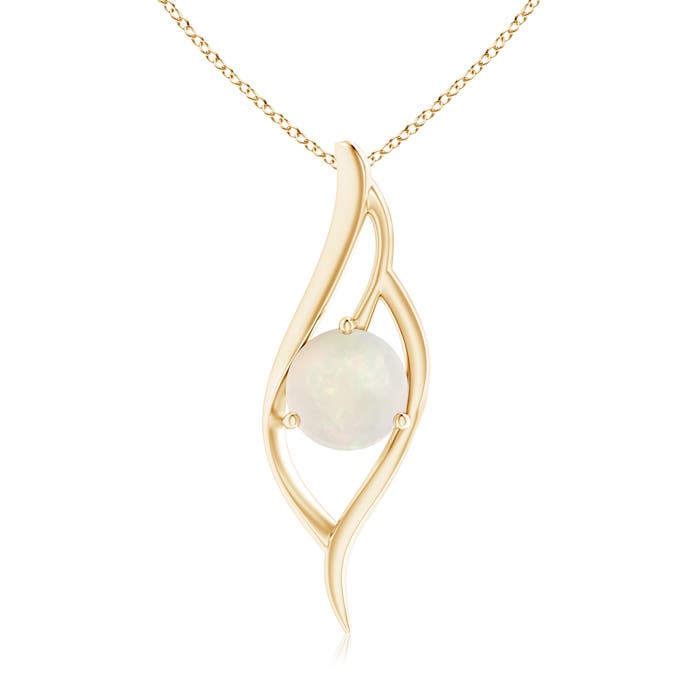 A - Opal / 1.5 CT / 14 KT Yellow Gold