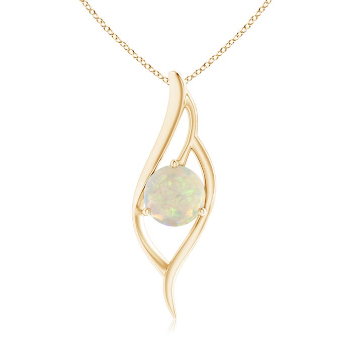 AAA - Opal / 1.5 CT / 14 KT Yellow Gold