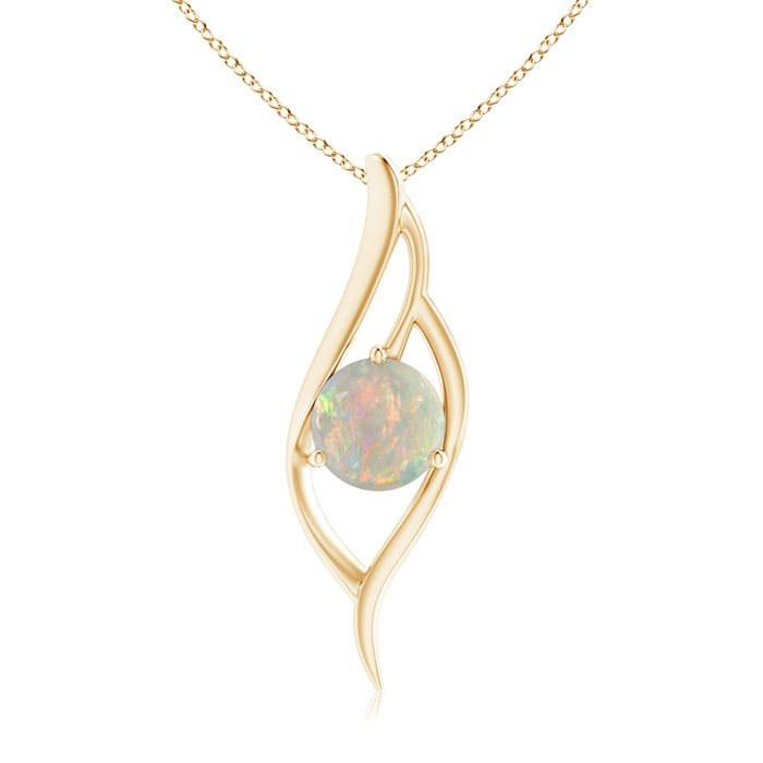 Opal Angel Wing Bypass Pendant | Angara