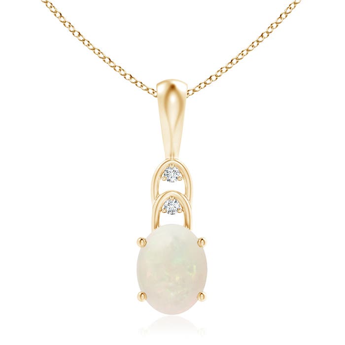 A - Opal / 1.14 CT / 14 KT Yellow Gold