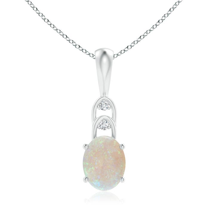 AA - Opal / 1.14 CT / 14 KT White Gold