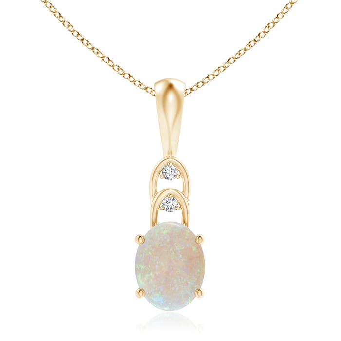 AA - Opal / 1.14 CT / 14 KT Yellow Gold