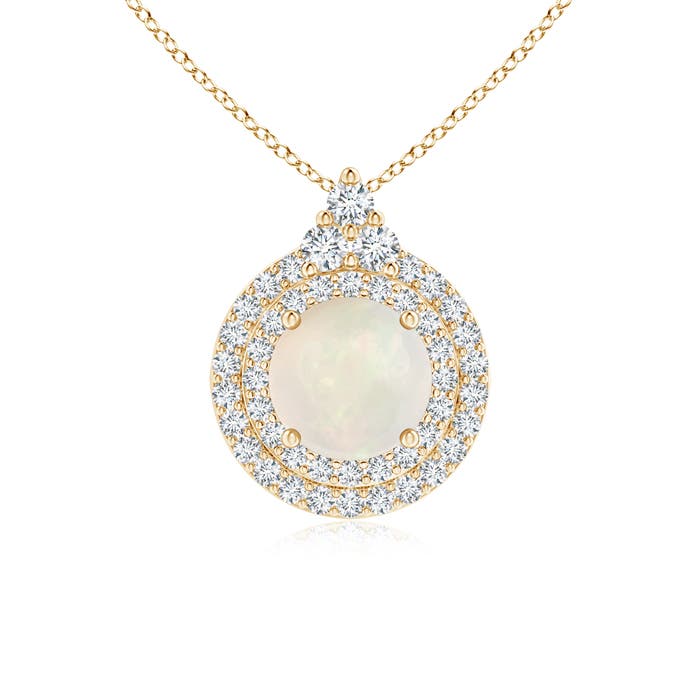 A - Opal / 1.16 CT / 14 KT Yellow Gold