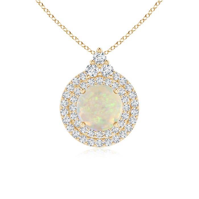 AAA - Opal / 1.16 CT / 14 KT Yellow Gold