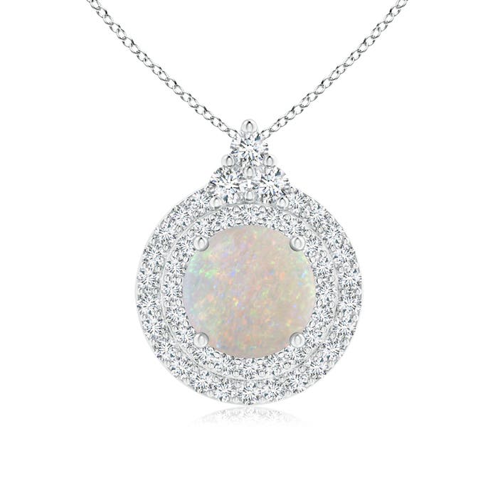 AA - Opal / 1.78 CT / 14 KT White Gold