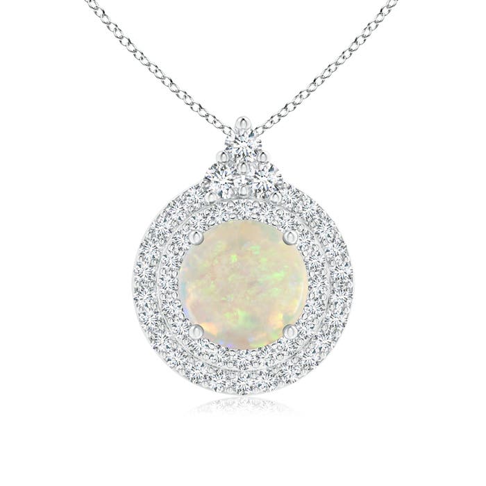 AAA - Opal / 1.78 CT / 14 KT White Gold