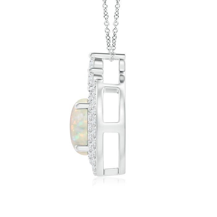 AAA - Opal / 1.78 CT / 14 KT White Gold