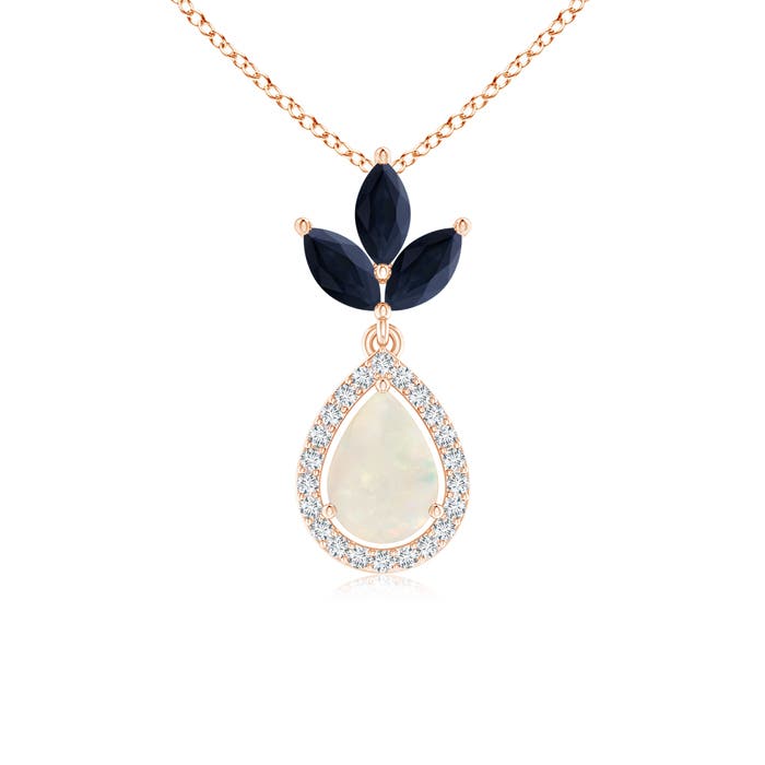 A - Opal / 1.13 CT / 14 KT Rose Gold