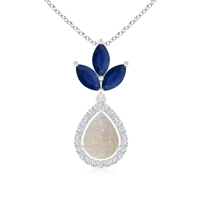 AA - Opal / 1.74 CT / 14 KT White Gold