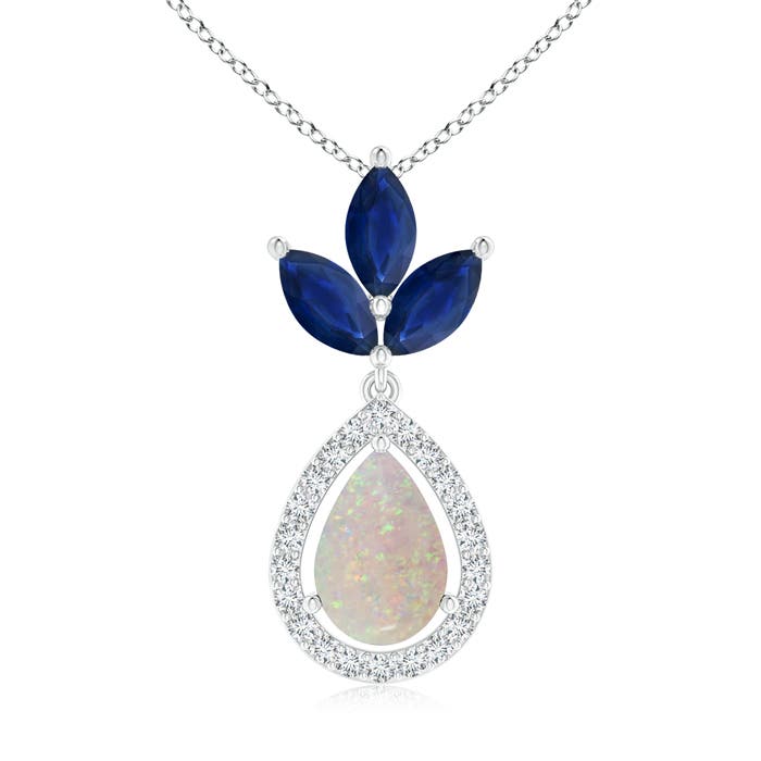 AA - Opal / 1.88 CT / 14 KT White Gold